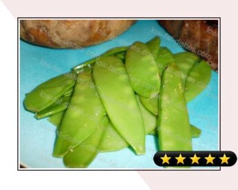 Microwave Snow Peas recipe