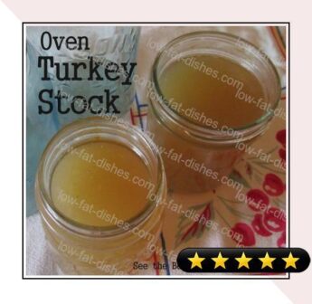 Oven Turkey Stock recipe