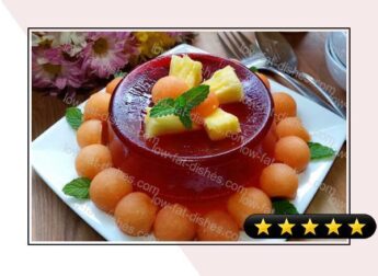 Tropical Melon JELL-O Gelatin Dessert recipe