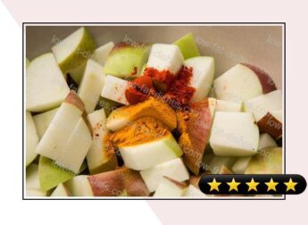 Indian Fresh Apple Pickle recipe