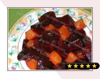 Sweet and Sour Pineapple Beets (Fat Free) recipe