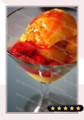 Mango Orange Sherbet (Sweetened with Agave) recipe