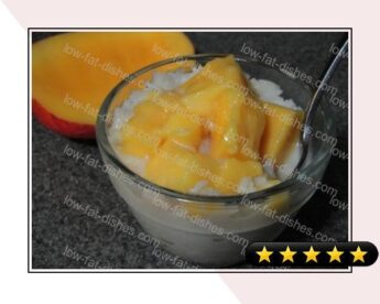 Mango on Sticky Rice (Kow Neuw Mamwaung) recipe