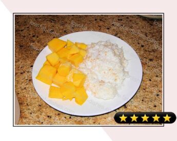 Thai Sticky Rice with Mangoes recipe