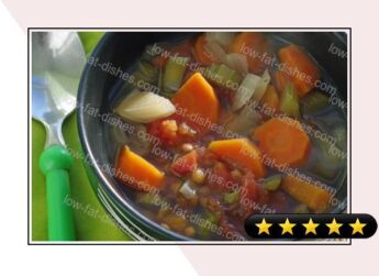 Lentil-Veggie Soup (Crock Pot) recipe