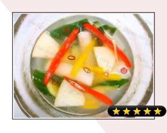 Daikon Radish and Cucumber Mul (Water) Kimchi recipe