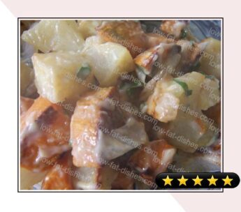Low Fat Roasted Sweet Potato Salad recipe